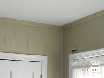 Interior Painting being performed by an experienced painter.